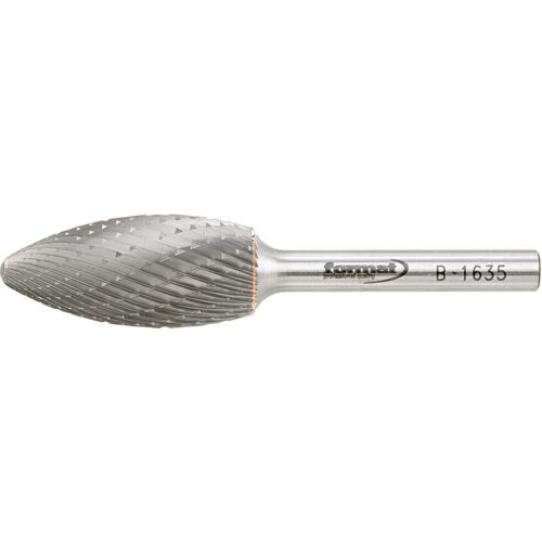 Technická fréza, TK, plaménková, B 1635 C 6mm 16x35mm FORMAT
