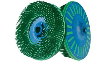 Radiální brusný kartáč M14 průměr 115x38 mm A80 žlutý Tyrolit 34570192
