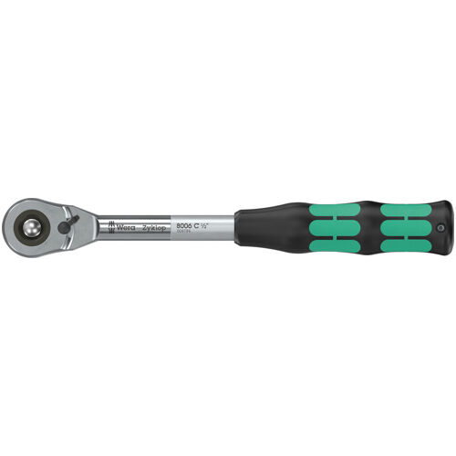 Přepínací ráčna ZYKLOP Hybrid 1/2" Wera 003780