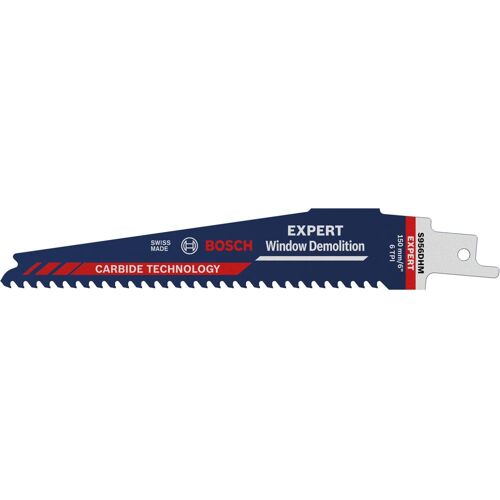 List pro šavlovou pilu EXPERT S 956 DHM Bosch, balení 10 ks Window Demolition 2608900386