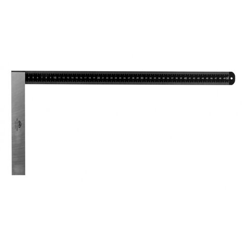 Úhelník tesařský s mm dělením 1000/375mm, (4030-1)