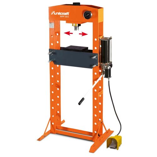 Hydraulický lis WPP 30 E - ruční/pneumatický + ŠEKY