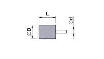 Brusné tělísko 32161-0547.00; T52 5×10-3×40, 98A 100 O 6 V C40 (1)