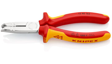 Odizolovávací kleště 165 mm, izolované 1000 V, Knipex 1346165 Odizolovávací kleště 165 mm, izolované 1000 V, Knipex 1346165