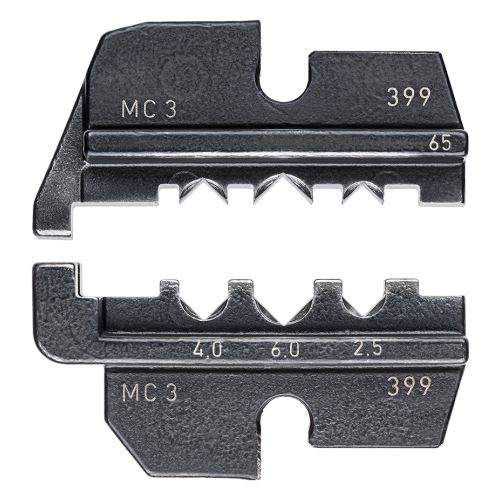 Lisovací profil pro solární konektory MC 3 (Multi-Contact), Knipex 974965