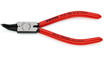 Kleště na pojistné kroužky pro otvory 8-13 mm, zahnuté 45°, Knipex 4431J02