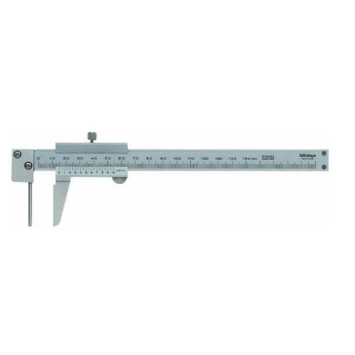 Posuvné měřítko analogové 0-150 mm, nonius, měření trubek (MITU-536-161)