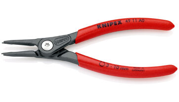 Kleště na pojistné kroužky, pro hřídele 3-10 mm, rovné hroty, Knipex 4911A0