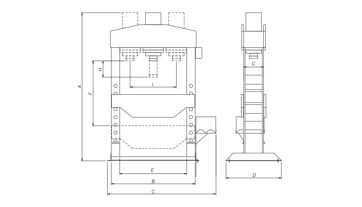 Hydraulický lis WPP 100 HBK (3)