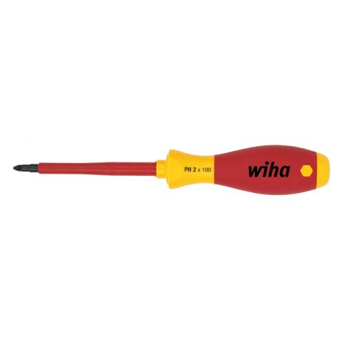 Šroubovák křížový PH4/200mm, 1000 V, Phillips, SoftFinish electric, WIHA, 00850 (321N)