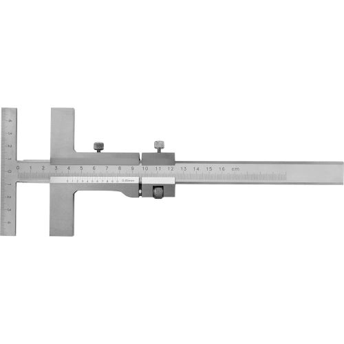 Posuv.měřítko na rýs. přesné nast. 160mm FORTIS