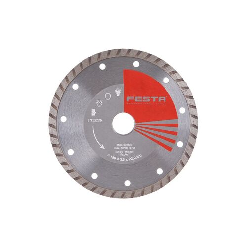 Kotouč diamantový FESTA 150mm TURBO