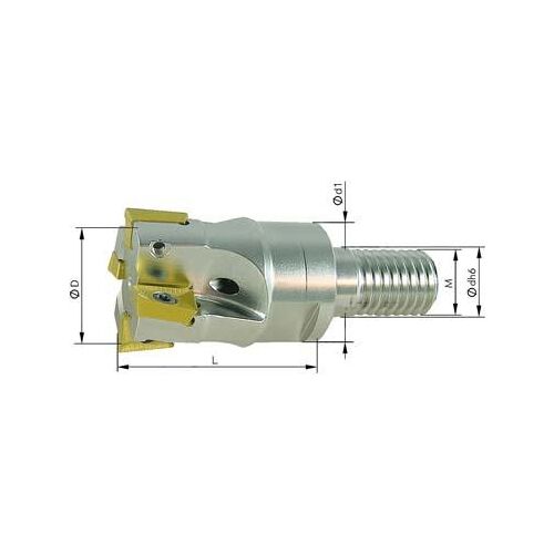 Fréza se závitem 90° Z2 vnitř. chl. 16mm pro APKT10