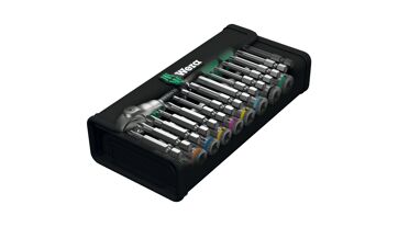 Sada nástrčných klíčů 1/4" ZYKLOP speed 28 ks v textilním boxu Wera 004016 (1)