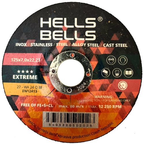 Brusný kotouč 27-115x7,0x22,2 Hells Bells EXTREME