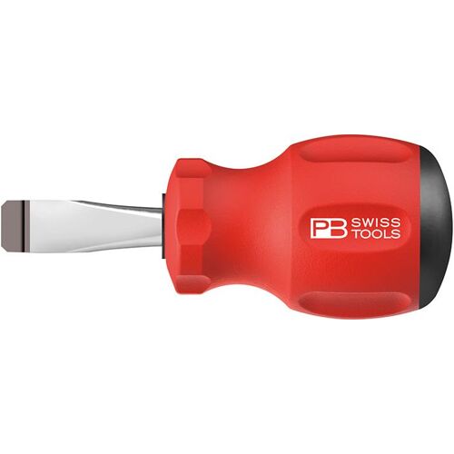 Šroubovák Stubby drážka 6,5x1 x 30mm SwissGrip PB Swiss Tools PB 8135.4-30