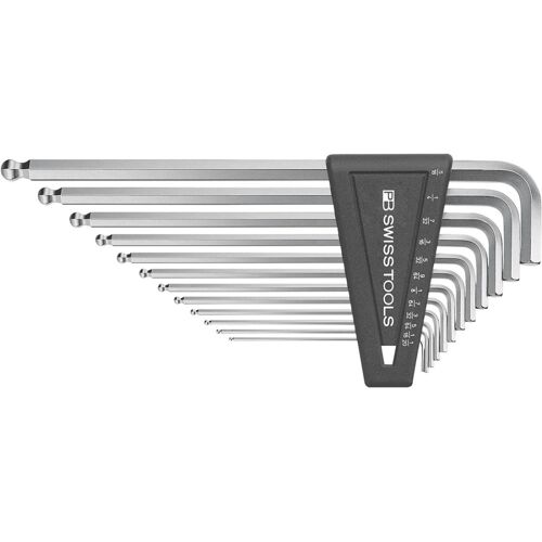 Sada imbusových klíčů 12dílná 1/20-5/16" kul. hlava PB Swiss Tools, PB 212Z.LH-12