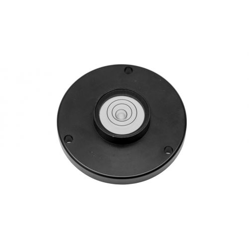 Kruhová libela s upevňovacími otvory 35mm - černý elox (5022-04-035)