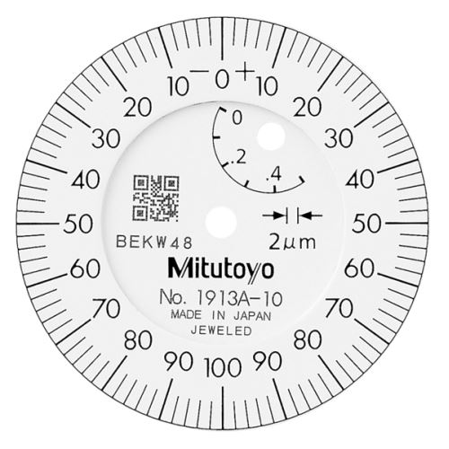 Úchylkoměr číselníkový analogový 0,5/0,002 mm, (MITU-1913AB-10)