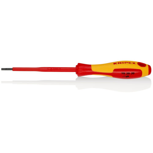 Šroubovák plochý 3 mm, izolovaný 1000 V, Knipex 982030
