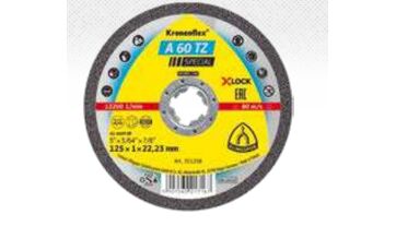 Řezný kotouč Kronenflex, A 60 TZ Special, rovný, 125x1x22,23 X-LOCK