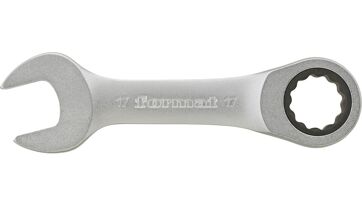 Ráčnový klíč rovný, 10 mm, extra krátký FORMAT
