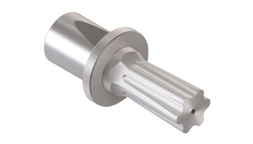 Protlačovací nástroj, TORX PLUS 40, stopka 16 mm, H = 5 mm, TiN Protlačovací nástroj, TORX PLUS 40, stopka 16 mm, H = 5 mm, TiN