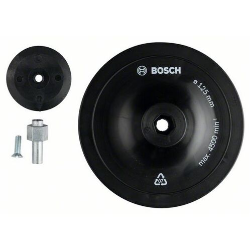 Opěrný talíř 125 mm, 8 mm