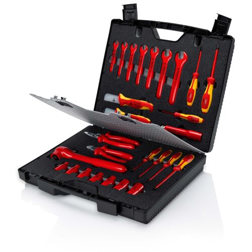 Kufr standardní s bezpečnostním nářadím 26 - dílný, Knipex 989912