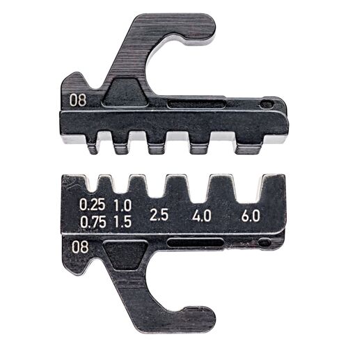 Lisovací profil pro izolované i neizolované koncové dutinky, Knipex 973908