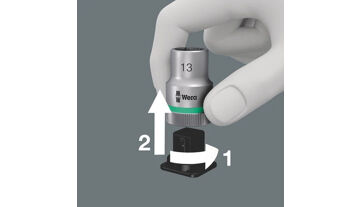 Sada šroubovákových hlavic s přidržovací funkcí 1/2", T20-60 9 ks, Wera 004202 (4)