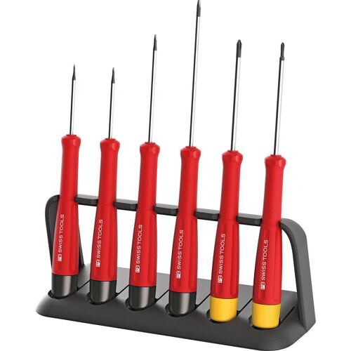 Sada šroubováky ESD pro elektroniku 6 ks, drážka/PH PB Swiss Tools PB 8641