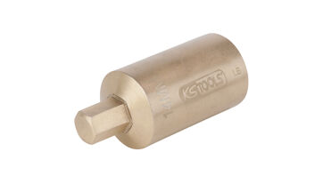 Nástrčný ořech s bitem 1" BRONZEplus, vnitřní šestihran, 17 mm