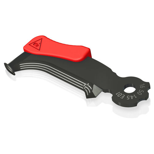 Náhradní čepel s vodicí patkou pro odizolovací nůž 16 50 145 SB, Knipex, 16 50 145 E01