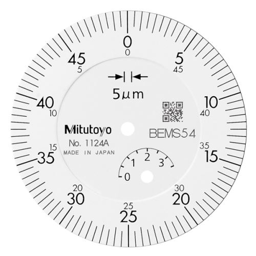 Úchylkoměr číselníkový analogový 40/3,5/0,005mm, ISO (MITU-1124AB)