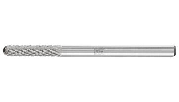 Mini techická fréza, TK, válcová zaoblená 0313 4 3mm 3x13mm Pferd WRC 0313/3 4