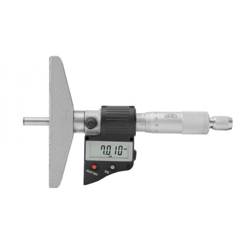 Mikrometrický hloubkoměr ČSN251442, DIN 863-digital 0-125/0,001mm, (7103-02-025)