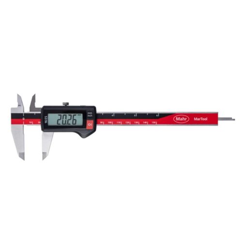 Digitální posuvné měřítko 200 mm/8" plochý hloubkoměr, MarTool 16 E