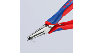 Kleště montážní pro elektroniku, půlkulaté dlouhé čelisti 145 mm Knipex 35 62 145 (3)
