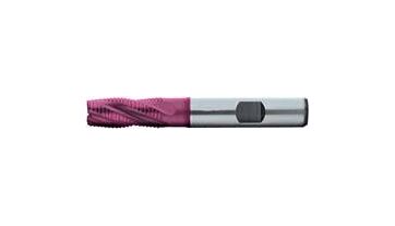 Hrubovací fréza, krátká DIN844 HSS-Co5-PM TiALN typ NR 12 mm FORMAT Hrubovací fréza, krátká DIN844 HSS-Co5-PM TiALN typ NR 12 mm FORMAT