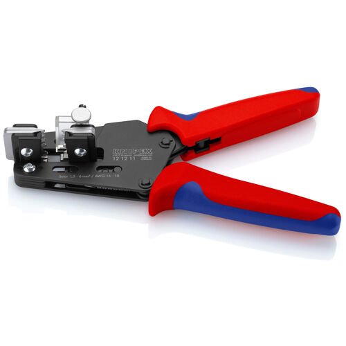 Kleště odizolovací přesné 195 mm s tvarovými noži (1,5 - 6,0), Knipex 121211