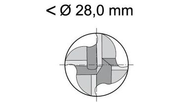 Stopková fréza dlouhá DIN844 HSS-Co5 typ N 22,0mm FORMAT (1)