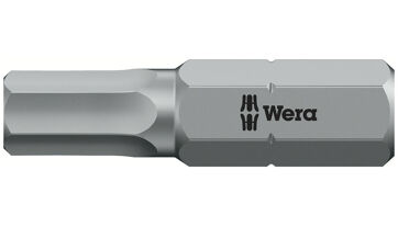 Bit tvrdý typ 1/4" DIN3126C6,3 vnitřní 6-hran, 5x25mm Wera 056325