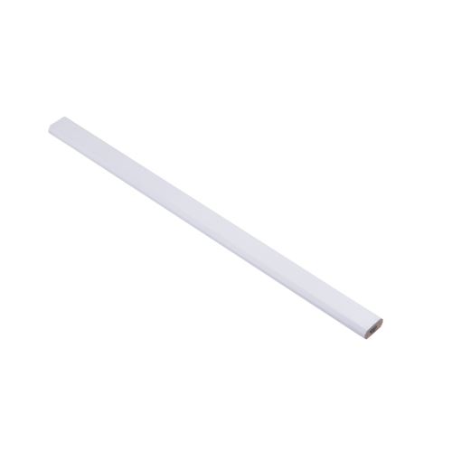 Tužka tesařská bez potisku 250mm (bílý lak) - vhodná pro reklamní účely