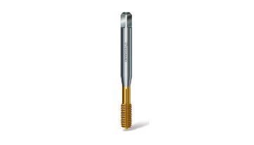 Závitník tvářecí s mazací drážkou DIN 2174/C M8x1 6HX HSSE/TiN, A81 N TiN
