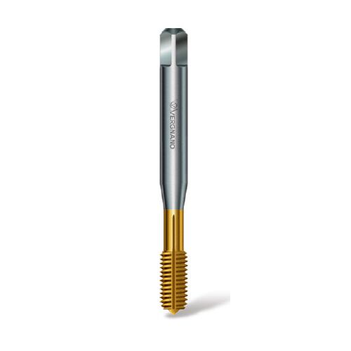 Závitník tvářecí s mazací drážkou DIN 2174/C M8x1 6HX HSSE/TiN, A81 N TiN