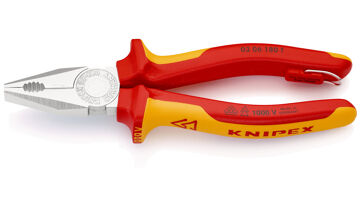 Kleště kombinované 180 mm, izolované 1000 V, Knipex 0306180T Kleště kombinované 180 mm, izolované 1000 V, Knipex 0306180T