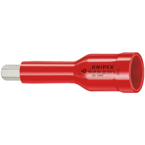 Klíč nástrčný 1/2 - 6 mm, izolovaný 1000 V, Knipex 984906