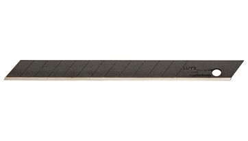 Odlamovací čepel černá 9 mm, balení 10 ks LUTZ BLADES 470035