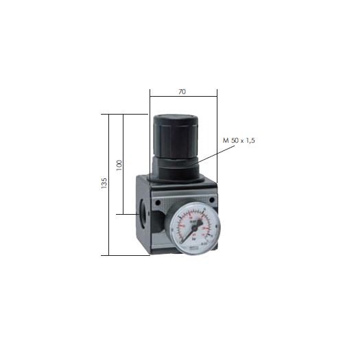 Regulátor tlaku 0,5-16bar se závitem G 1/2´´ 925830 0125